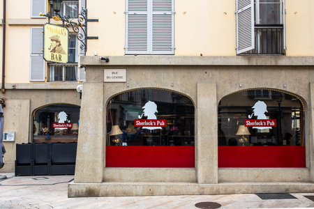 Sherlock Pub in Veveyのeditorial素材