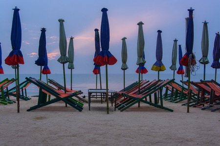 Beach trampolineの写真素材