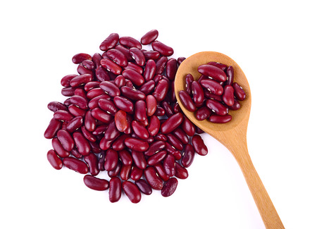 kidney beans isolated on white background