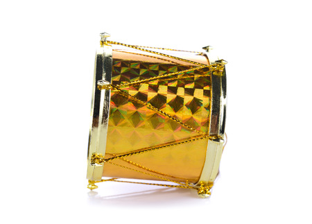 à¹à¸à¸¥

Christmas ornaments shaped drum, gold on a white background
の写真素材