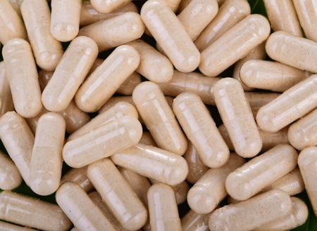 Moringa capsule pills  background