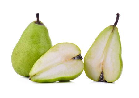 Pear isolated on white backgroundの写真素材