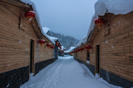 Northeast China tourism hostelのeditorial素材