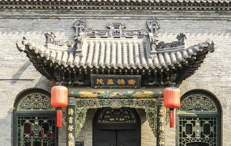 Shanxi ancient building のeditorial素材