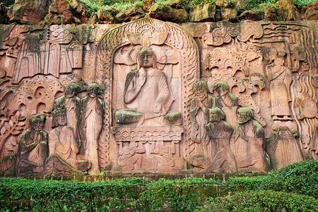 Luohan Mountainの写真素材