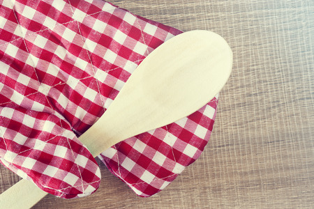 Cooking concept. Cross processed image with selective focusの写真素材