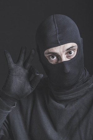 Successful criminal.の写真素材