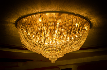 Golden Chandelierのeditorial素材