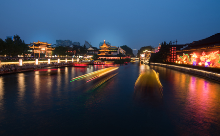 Traditional Town in Chinaの写真素材