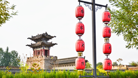 The Qiao's Famaily Compoundのeditorial素材