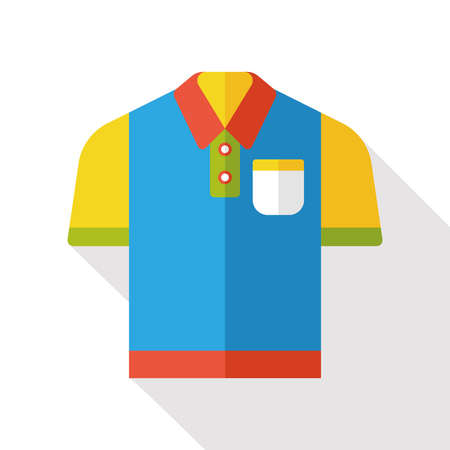 shirt flat iconのイラスト素材