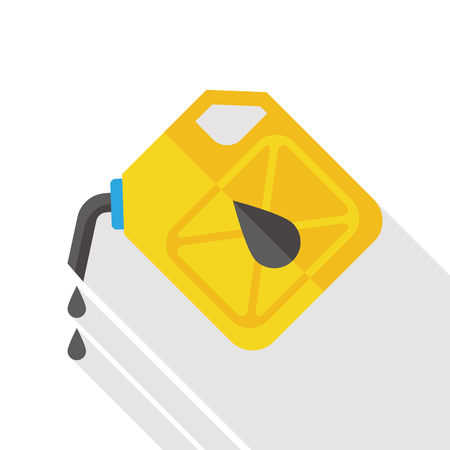gasoline flat iconのイラスト素材