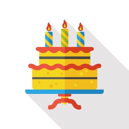 birthday cake iconのイラスト素材