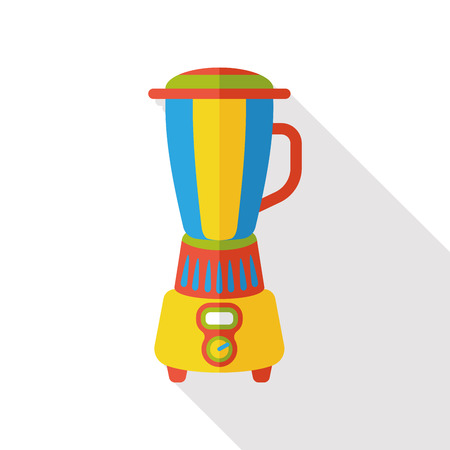 kitchenware juicer flat iconのイラスト素材