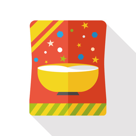soup flat iconのイラスト素材
