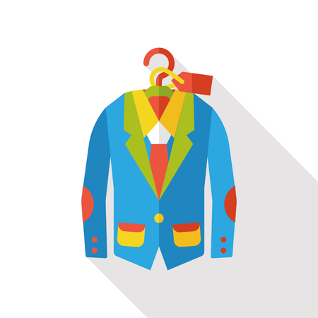 suit flat iconのイラスト素材