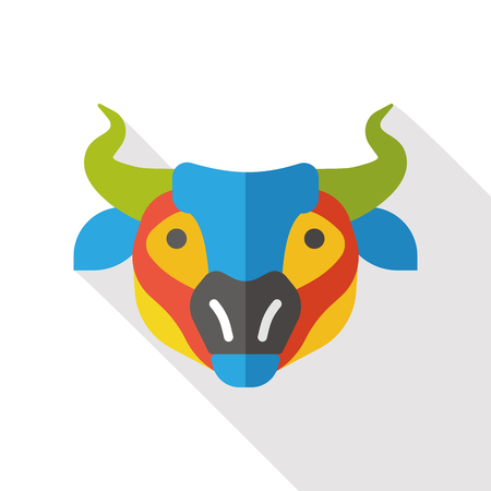 srock bear market flat iconのイラスト素材