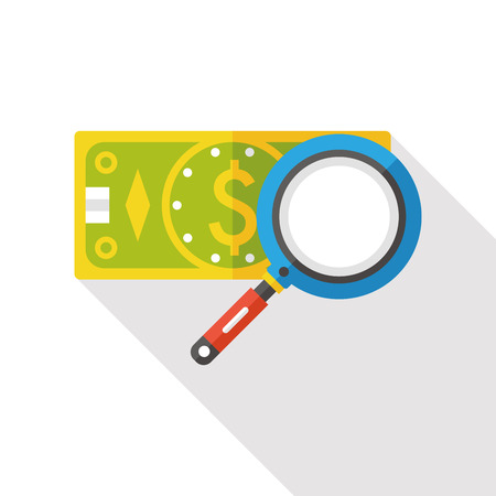 money cash flat iconのイラスト素材