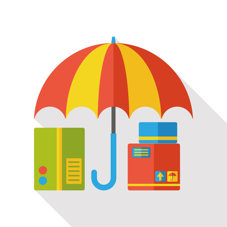 logistic goods flat iconのイラスト素材