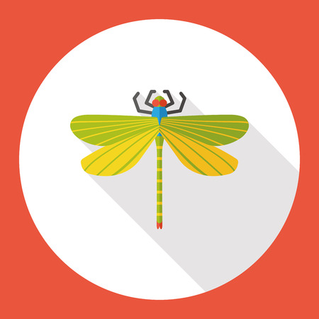 insect bug flat iconのイラスト素材