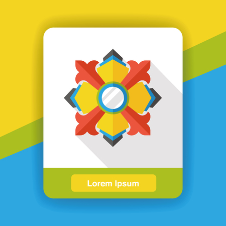 award trophy medal flat iconのイラスト素材