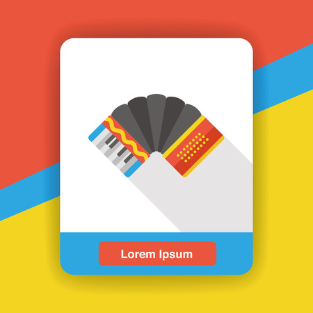 piano music instrument flat iconのイラスト素材