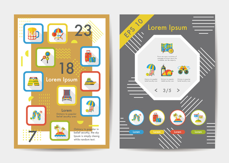 Travel icons set with long shadow,eps10のイラスト素材