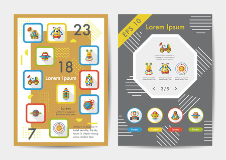 Space icons set with long shadow,eps10のイラスト素材