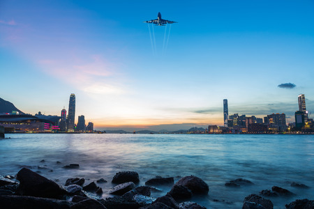 Beautiful Hong Kong city