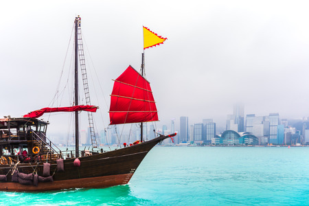 Traveling Asia City - Hong Kong of Chinaの写真素材