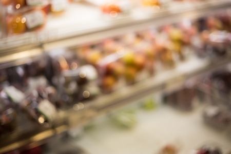 Bokeh shopping mall backgroundの写真素材