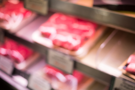 Bokeh shopping mall backgroundの写真素材