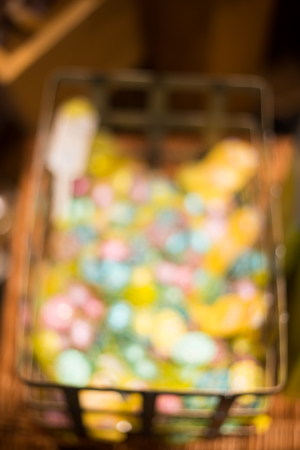 Bokeh shopping mall background