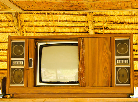 The Old Televisionの写真素材