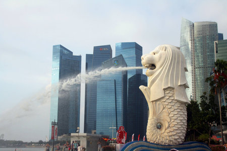 The merlionのeditorial素材