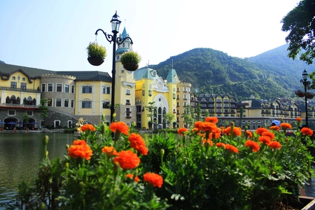 Eastern overseas Chinese townのeditorial素材