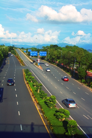 Traffic roadのeditorial素材