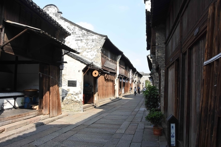 Wuzhen ancient townのeditorial素材
