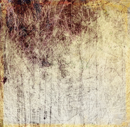 Grunge sepia dripping abstract backgroundの写真素材
