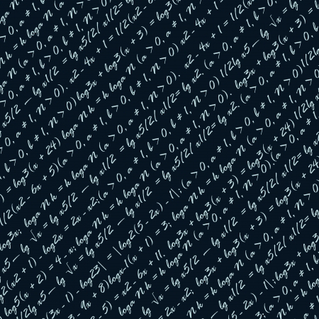 Background of equations and examplesのイラスト素材