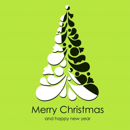 Beautiful Christmas cardのイラスト素材