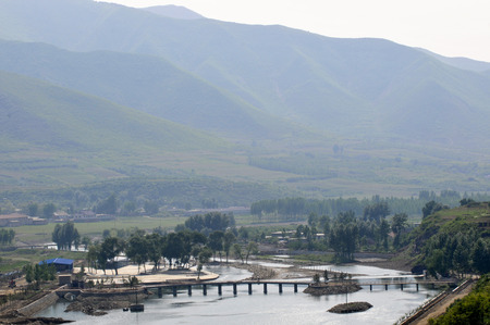 Pastoral sceneryの写真素材