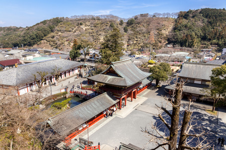 KASHIMA CITY, SAGA, JAPAN - MARCH 11, 2017 : Yutoku Inari is a Shinto Shrine in Kashima city,  Saga prefecture, Kyushu Island, Japan.のeditorial素材