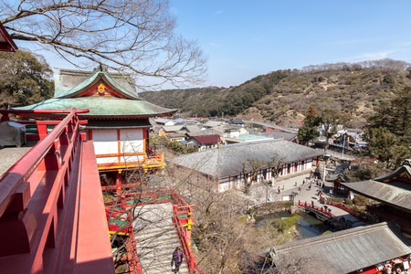 KASHIMA CITY, SAGA, JAPAN - MARCH 11, 2017 : Yutoku Inari is a Shinto Shrine in Kashima city,  Saga prefecture, Kyushu Island, Japan.のeditorial素材