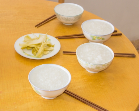 The traditional breakfast in Chinaの写真素材