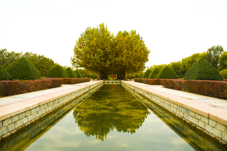 Royal gardens sceneryのeditorial素材