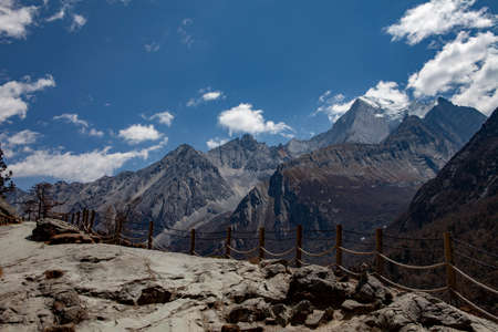 Shanoduoji sacred mountainの写真素材