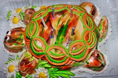 Cake  Ladybird の写真素材