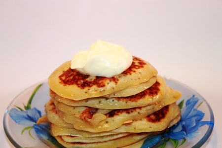 small pancakesの写真素材
