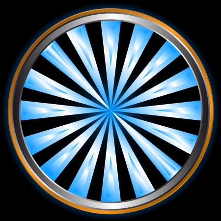 unique a web an icon in abstract style on a black backgroundのイラスト素材